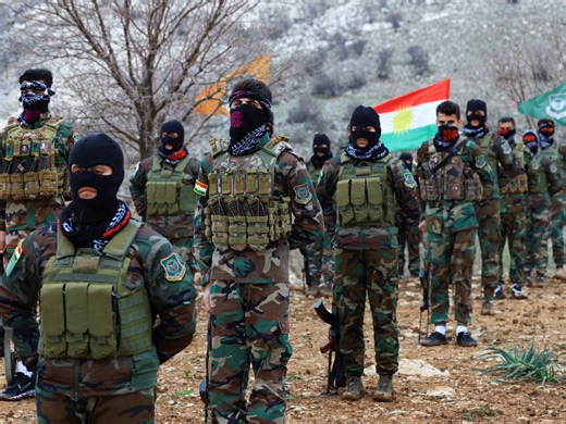 Which Kurdish groups is the US are rallying to fight Iran?