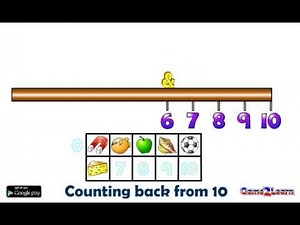 Counting back from 10 to 0