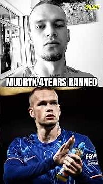 The Tragic Story of Mykhailo Mudryk 4 Year Banned From Football😨😢