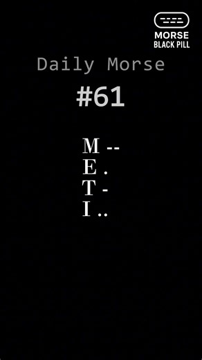 Only few crack this code #morse #decode #signal