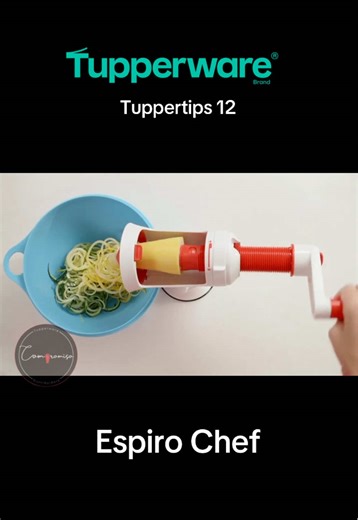 TUPPERTIPS 12| ESPIRO CHEF ¡Práctico , funcional y calidad Tupperware ! ♥️ si te encanta la cocina este será tu aliado 👏🏻 #familiatupperware #tupperwaremexico #distribuidoracompromiso #ventas #soytupperware