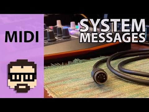 The MIDI Protocol: System Messages | Simon Hutchinson