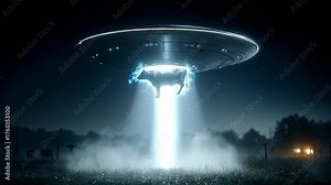 Abduction on the Farm: The Cow and the UFO