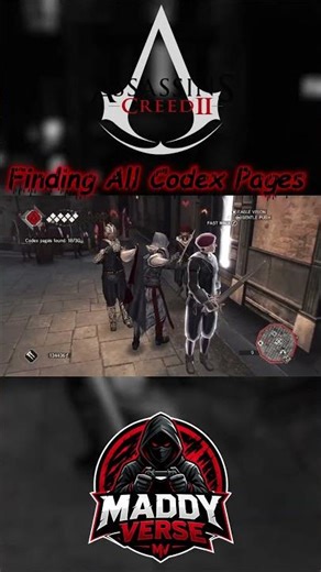 Assassin's Creed 2 find codex pages