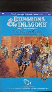 X9 The Savage Coast - A Dungeons & Dragons module #dnd #becmi #osr #rpg #rpggames #wotc