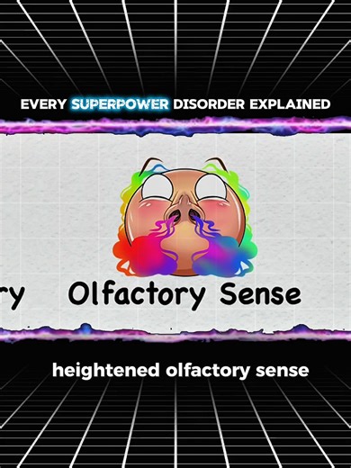Every Superpower Disorder Explained...(Olfactory Sense) #superpower #hero #LearnOnTikTok #didyouknow #knowledge