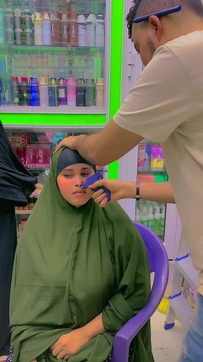 Exploring Hair Care Products in a Vibrant Store