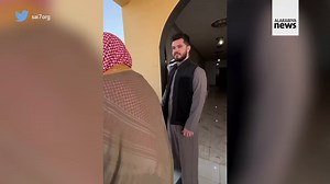 175K views · 2.5K reactions | Watch: A video that has gone viral shows a #Saudi man gifting American men two #camels as a gesture to thank them for their kindness and hospitality towards his son, Saudi travel blogger Thawab al-Saubaie, while he was in the US. https://english.alarabiya.net/News/gulf/2022/02/08/Saudi-man-gifts-camels-to-US-family-for-being-hospitable-towards-his-son-while-in-US | Al Arabiya English | Facebook