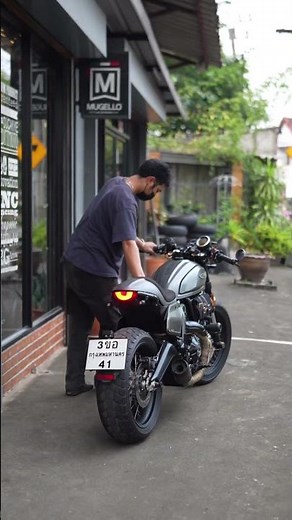 Turning this Scrambler into a cafe racer