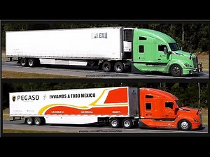 Truckspotting Red Green Kenworth T680 Pegaso FFE 11324
