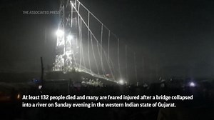 More than 130 dead in India bridge collapse