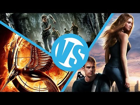 The Maze Runner VS Divergent VS Hunger Games: Catching Fire : Movie Feuds ep108