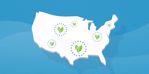 Pure Guardian 0.21 gal. Ultrasonic Cool Mist Humidifier for Rooms up to 210 sq. ft in Blue/White, 14 Hour Runtime on Low, Aromatherapy H910BL