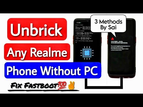 How To Unbrick Flash Realme Phone Without PC |Fix The Current Image(boot/recovery)Has Been Destroyed