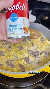 Hamburger Helper Beef Stroganoff #easydinnerideas