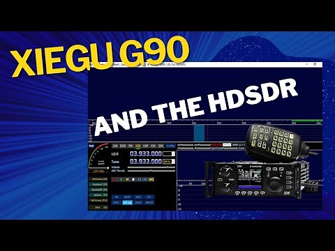 How To Sync The Xiegu G90 To HDSDR | Ham Radios For Newbies Mobile Radio For All Your Communication