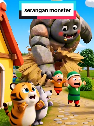 Superhero Animation: Battle Against Monsters