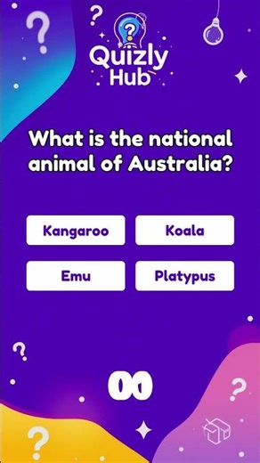 🦘 Australia’s National Animal Quiz 🇦🇺 | Kangaroo or Koala? | #Quiz #Trivia #Wildlife