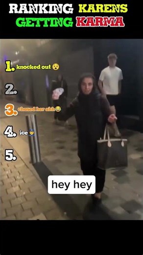 Ranking karens getting karma 😂#ranking #crazy #karen #karma