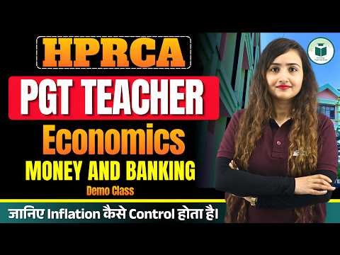PGT Economics Demo Class | Money & Banking Class | HPRCA Exam Preparation 2026 | Civilstap Teaching
