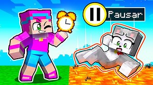 Paso Minecraft PERO puedo CONTROLAR EL TIEMPO ⏰😂 #new #minecraft #invictor #animacion #funny | Invictor