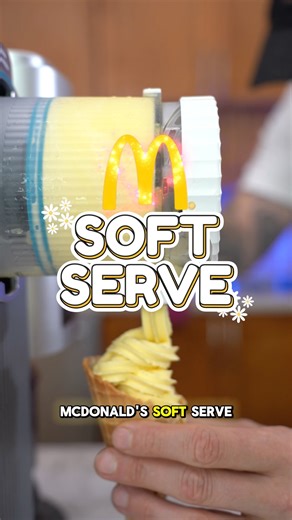 MC DONALD SOFT SERVE 🍦 #chefromainavril