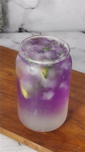 Blue Pea Mocktail
