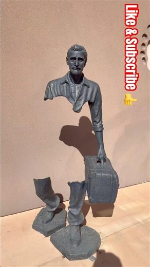 The half invincible suitcase man 🧳 #minions #travel #shorts #subscribe #like