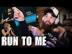 BEE GEES - "RUN TO ME" (REACTION)