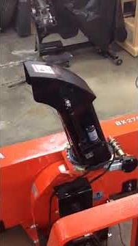 Snowblower chute mods