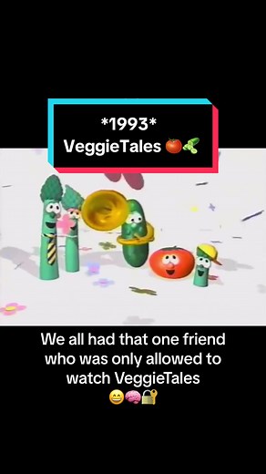 VeggieTales. First episode released in 1993. . . . . . . . . . . . . . #veggietales #christiancartoon #90scartoons #90sanimation #christiantiktok #90s #90skids #90sthrowback #90skid #90saesthetic #90sbaby #90sfashion #90sstyle #90shair #90stv #90snostalgia #nostalgia #nostalgic #memoryunlocked #oldschool #throwback #retro #vintage #2000s #2000sthrowback #childhood #memories #memories #80sbaby #90stv