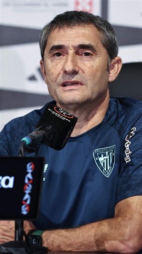 Ernesto Valverde, en la previa del partido de Supercopa: 🗣️ “Es un prestigio venir aquí (…) Pero es verdad que, en otro formato, podríamos tener más posibilidades.” 📺 Estudio Estadio, miércoles y jueves a las 23:00 h en Teledeporte. #ErnestoValverde #Athletic #Supercopa | Teledeporte