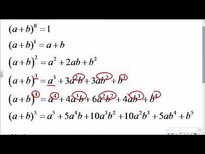 Saxon Advanced Math Lesson 77 Binomial Expansions