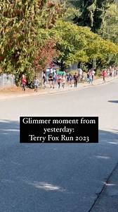 7.1K views · 13 reactions | Terry Fox Run at my kids’ elementary school. So inspiring. #terryfoxrun #glimmer #@peaceful_barb #run #dogsofinstagram #kidsarethebest #fullheart | Shannon Nelson | Facebook