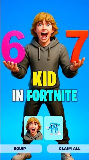 Making The 67 Kid In Fortnite!