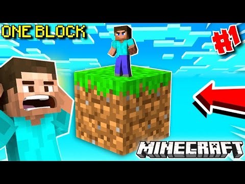 The actual “One Block” mod/feature in Minecraft?