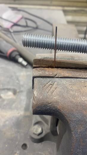 Am I crazy or is all thread supposed to be threaded to accept a nut? These threads are just straight no spiral at all so a nut will not thread on it. | Mike Stripes Ratley