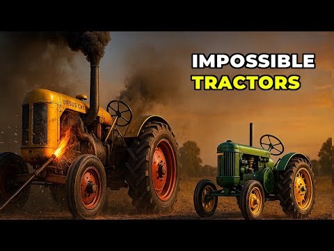 Top 7 Weird Old Tractors You Won’t Believe Actually Existed