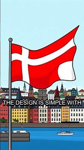 Denmark’s Flag Is Over 800 Years Old?! 🇩🇰 #Denmark #TIL #History