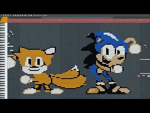 What Sonic and Tail Dance Sounds Like - MIDI Art
