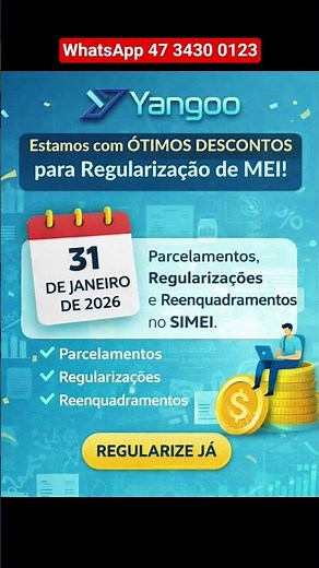 Parcelamento, Regularização e Reenquadramento de MEI em Janeiro de 2026