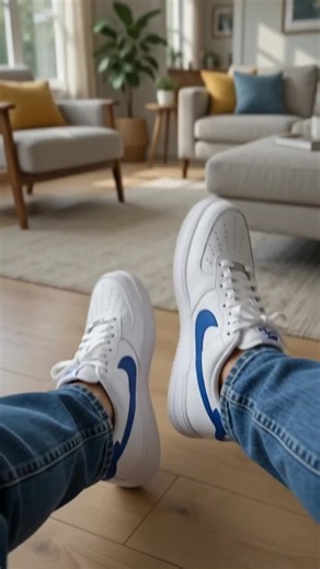 Mens Nike Air Force 1 '07 – Classic White Sneakers