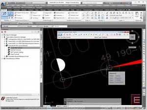Civil 3D Rail Layout Module Design Turnouts (C3D14RLM 010201)