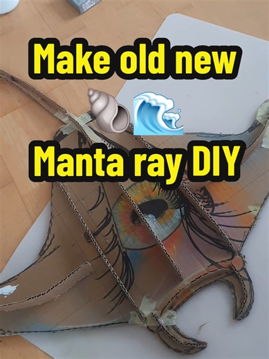 Manta Ray DIY Project for Ocean Lovers