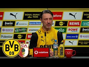 „Es wartet ein ernstzunehmender Gegner!“ | PK mit Niko Kovac | BVB – FC Augsburg