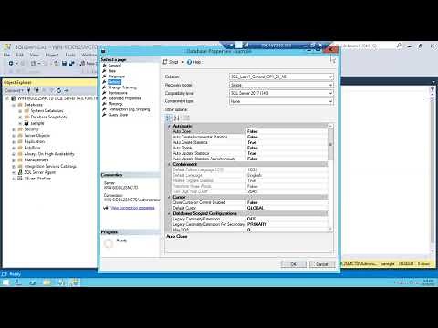 Changing recovery model of database in SQL Server
