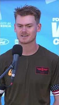 Aaron Gossage - Final interview at the PDGA Disc Golf Worlds #discgolf #frisbeegolf