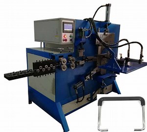 [Hot Item] Fully Automatic Hydraulic Metal Bucket Handle Making Machine Factory