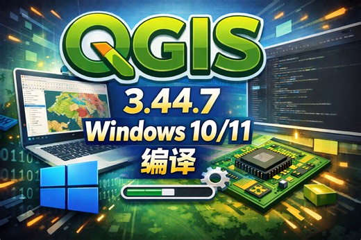 Windows10/11平台QGIS源码编译：QGIS3.44.7 Visual Studio 2022   CMake