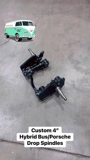 4” Hybrid Drop Spindle for Split Window Bus. 😍 #dubfab #slamwise #dubfabulous#dropspindles #splitbus #vwt2 #barndoorbus #vwtransporter #volkswagenbus #volkswagentransporter #vwbus #airride #busairride #vwvan #vwkombi #vwdc #vws #doublecab #deluxebus #panelbus #kombi #bulli #vwbulli #vwairride #singlecab #classicvw #vwclassic #vintagevw | Dubfab